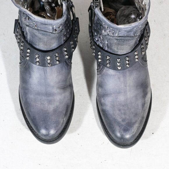 Very Volatile Los Angeles Ankle Harness Boots in Grey Black - 7.5 - Picture 5 of 8